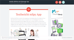 Desktop Screenshot of handys-abhoeren.net