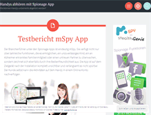 Tablet Screenshot of handys-abhoeren.net