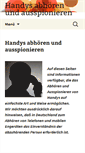 Mobile Screenshot of handys-abhoeren.com